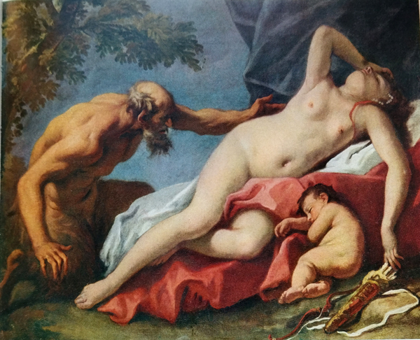 Себастьяно Риччи. Венера и Сатир