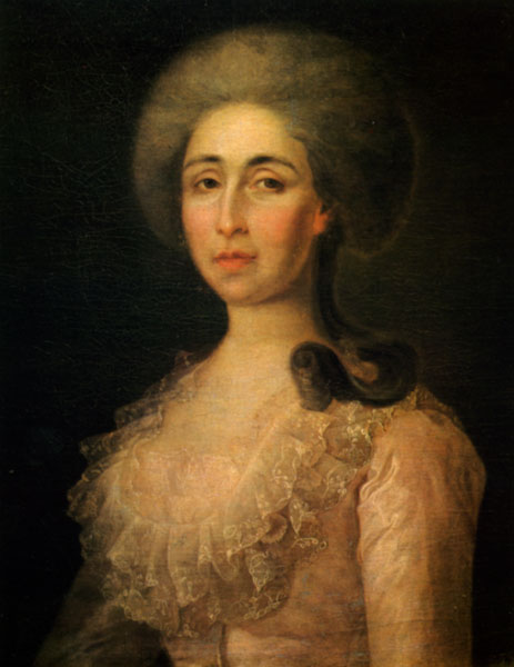 Неизвестный художник второй половины XVIII века. Портрет А.В.Радищевой