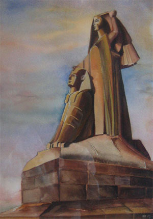 Илья Клейнер. Египетские скульптуры