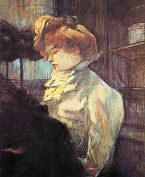 Тулуз-Лотрек. Модистка, 1900