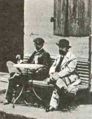 Лотрек с Полем Вио, 1899